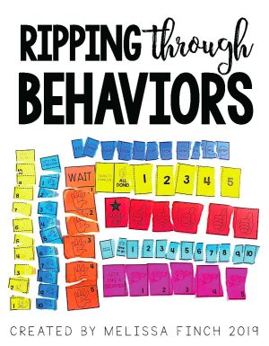 Ripping Through Behaviors- Behavior Tools for Special Education