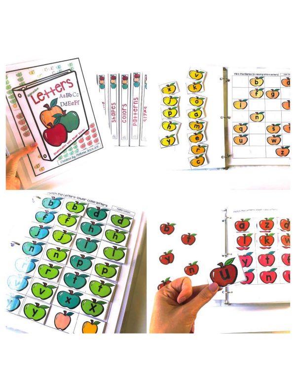 Apples Binder- Independent Work Binder System - Image 14