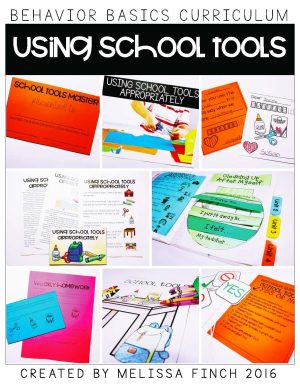 Using School Tools Appropriately- Behavior Basics Program for Special Education