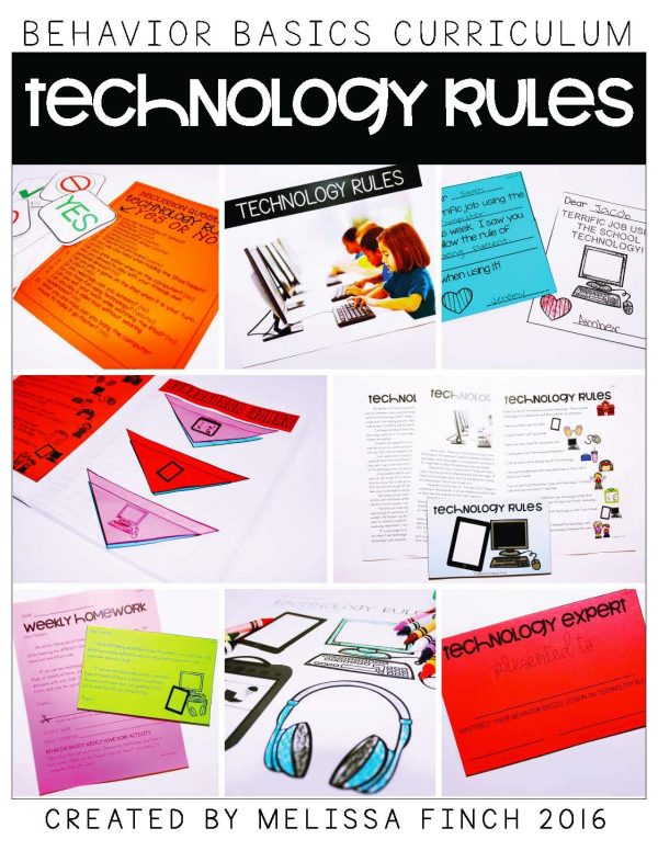 Technology Rules- Behavior Basics Program for Special Education