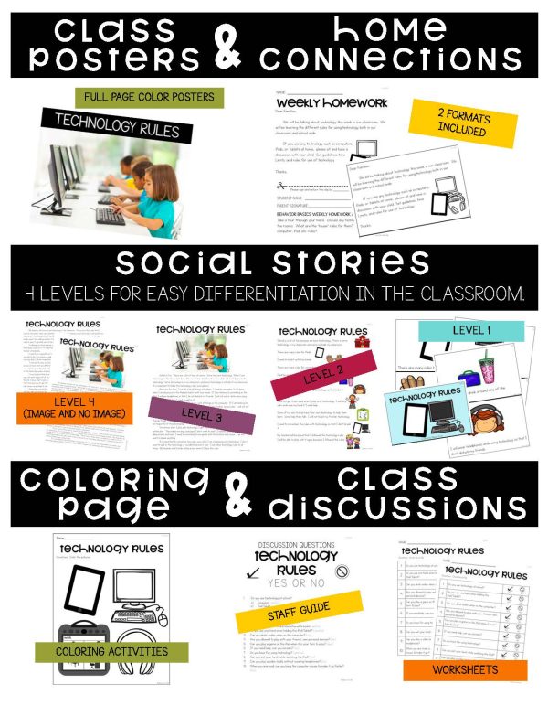 Technology Rules- Behavior Basics Program for Special Education - Image 7
