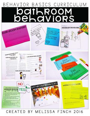 Bathroom Behaviors- Behavior Basics Program for Special Education