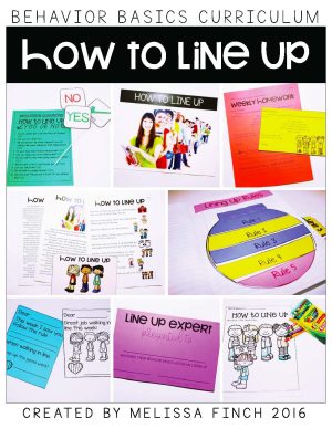 How to Line Up- Behavior Basics Program for Special Education