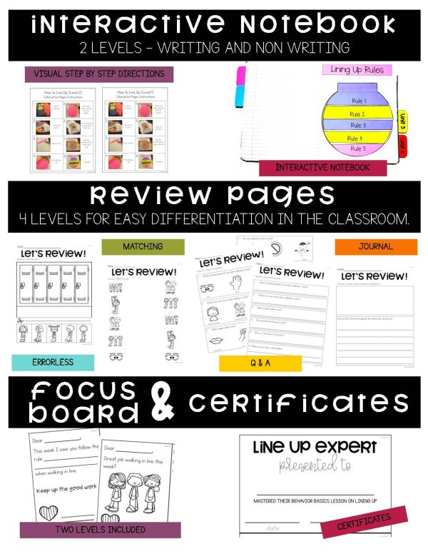 How to Line Up- Behavior Basics Program for Special Education - Image 6