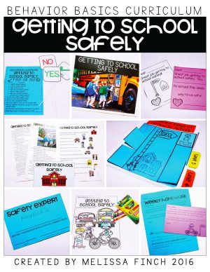 Getting to School Safely- Behavior Basics Program for Special Education