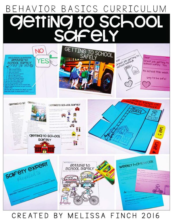 Getting to School Safely- Behavior Basics Program for Special Education