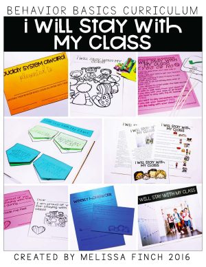 I Will Stay With My Class- Behavior Basics Program for Special Education