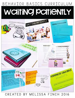 Waiting Patiently- Behavior Basics Program for Special Education