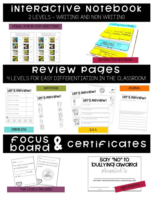 I Will Not Be a Bully- Behavior Basics Program for Special Education - Image 5