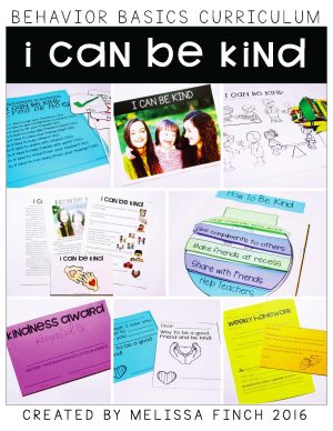 I Can Be Kind- Behavior Basics Program for Special Education