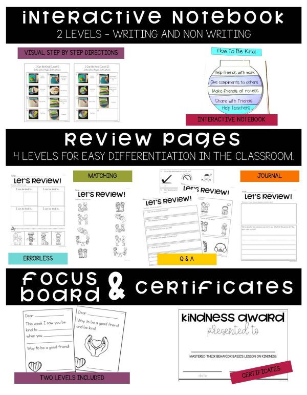 I Can Be Kind- Behavior Basics Program for Special Education - Image 4