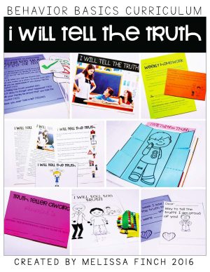 I Will Tell the Truth- Behavior Basics Program for Special Education