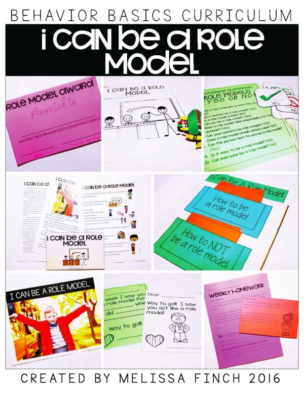 I Can Be a Role Model- Behavior Basics Program for Special Education