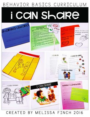 I Can Share- Behavior Basics Program for Special Education