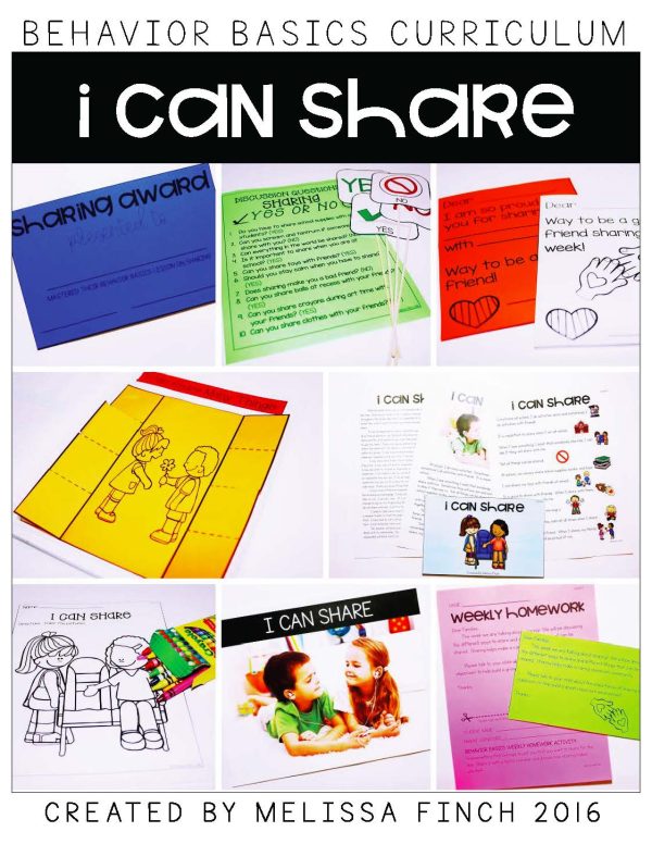 I Can Share- Behavior Basics Program for Special Education