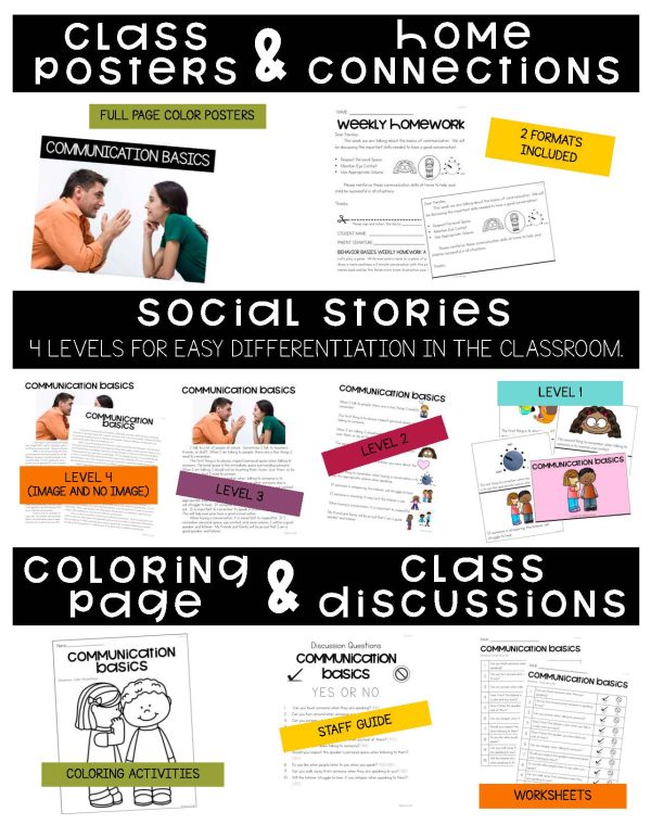Communication Basics- Behavior Basics Program for Special Education - Image 5