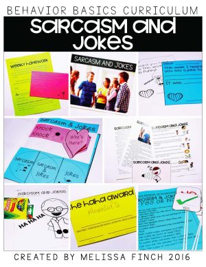 Sarcasm and Jokes- Behavior Basics Program for Special Education