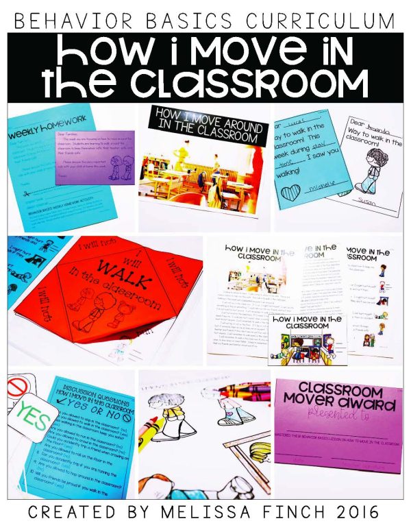 How I Move in the Classroom- Behavior Basics Program for Special Education