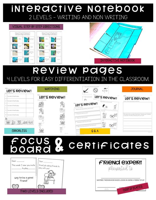 Asking a Friend to Play- Behavior Basics Program for Special Education - Image 5