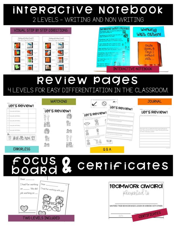 Working With Others- Behavior Basics Program for Special Education - Image 5