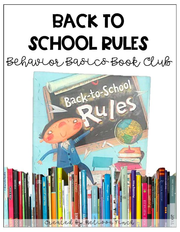 Back to School Rules- Behavior Basics Book Club