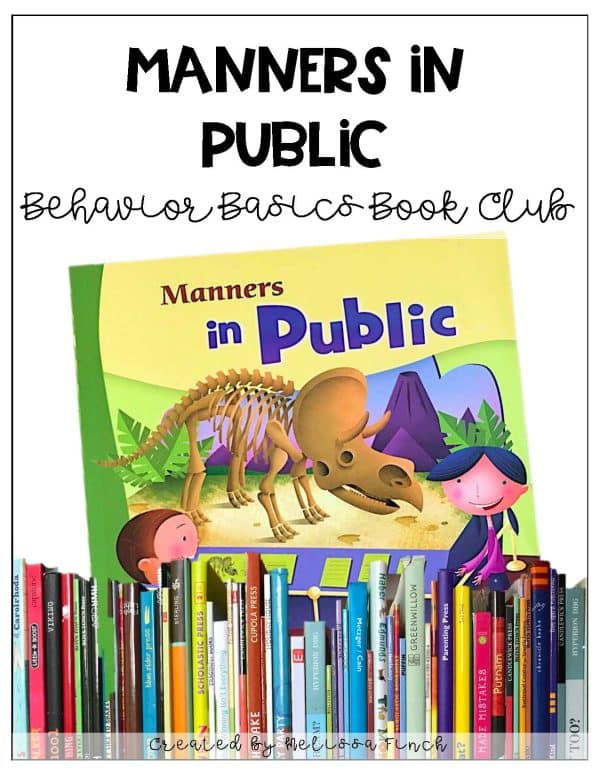 Manners In Public- Behavior Basics Book Club
