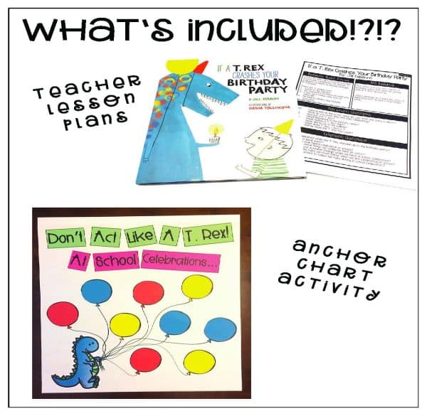 If A T. Rex Crashes Your Birthday Party- Behavior Basics Book Club - Image 3