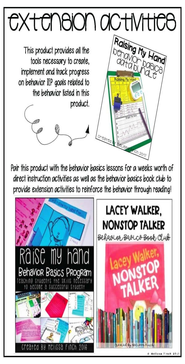 Raising My Hand- Behavior Basics Data - Image 5