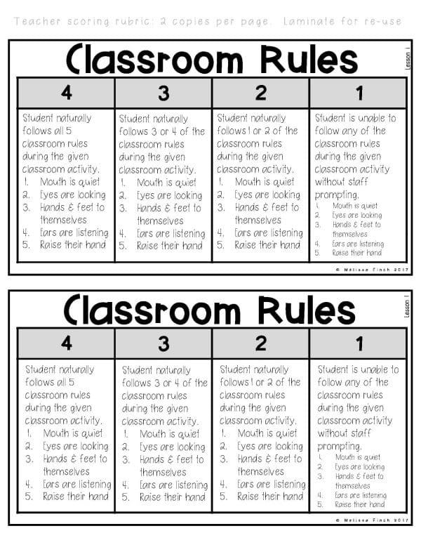 Raising My Hand- Behavior Basics Data - Image 9