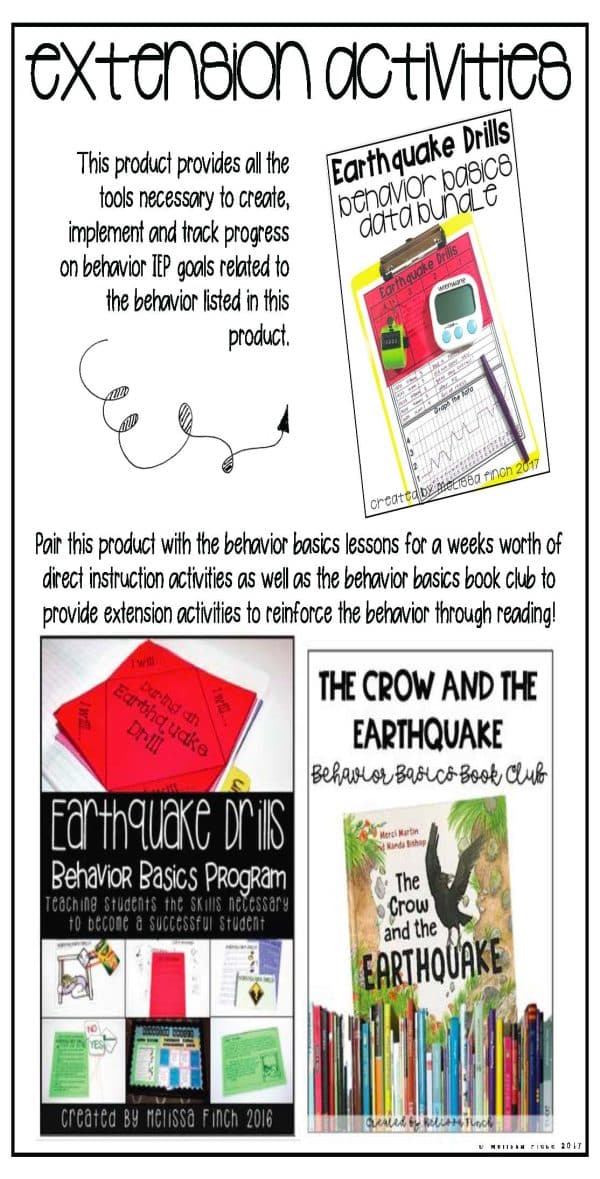 Earthquake Drills- Behavior Basics Data - Image 6