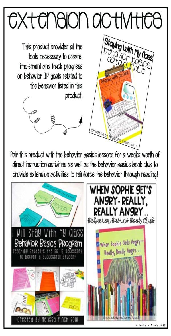 Staying With My Class- Behavior Basics Data - Image 2