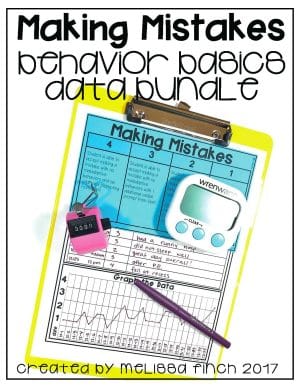 It's Okay To Make Mistakes- Behavior Basics Data
