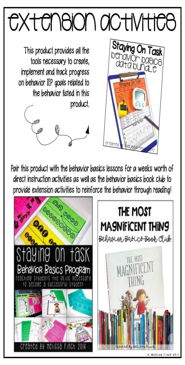 Staying On Task- Behavior Basics Data - Image 6