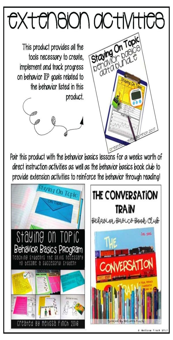 Staying On Topic- Behavior Basics Data - Image 6