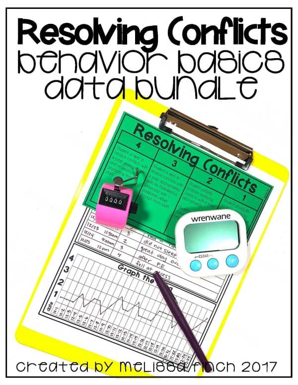 Resolving Conflicts- Behavior Basics Data