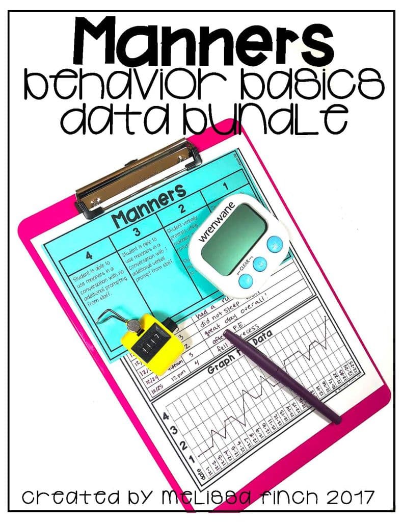 Manners- Behavior Basics Data » Autism Adventures