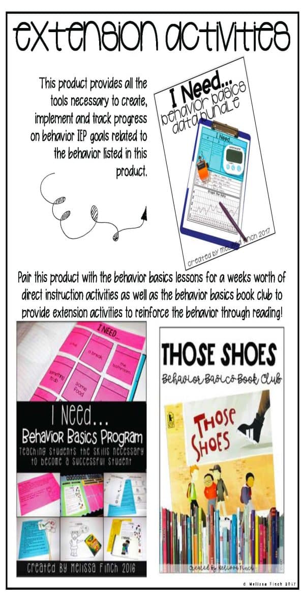 I Need...- Behavior Basics Data - Image 6