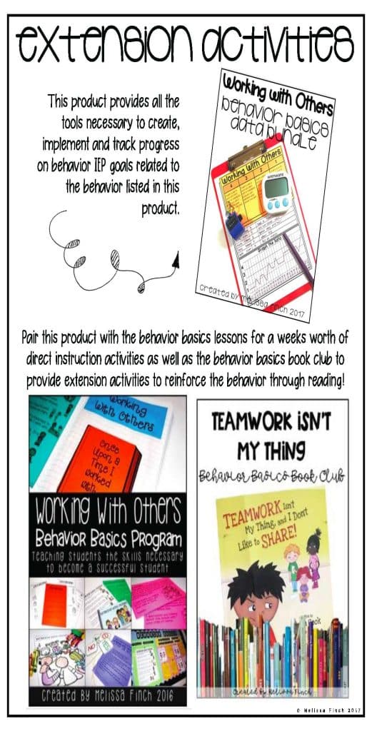 Working With Others- Behavior Basics Data » Autism Adventures