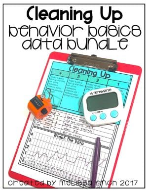 Cleaning Up After Yourself- Behavior Basics Data
