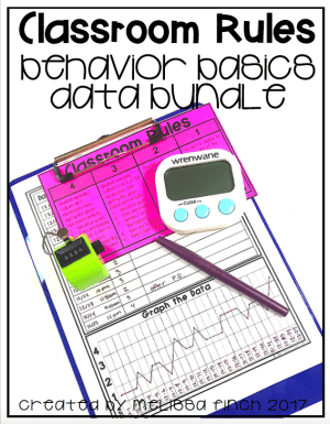 Classroom Rules- Behavior Basics Data