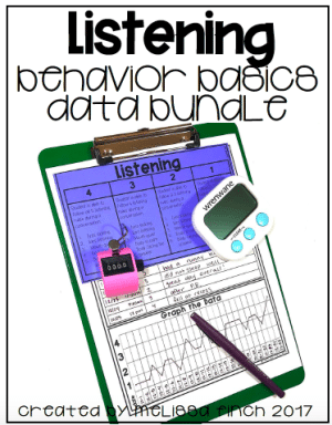 Listening- Behavior Basics Data