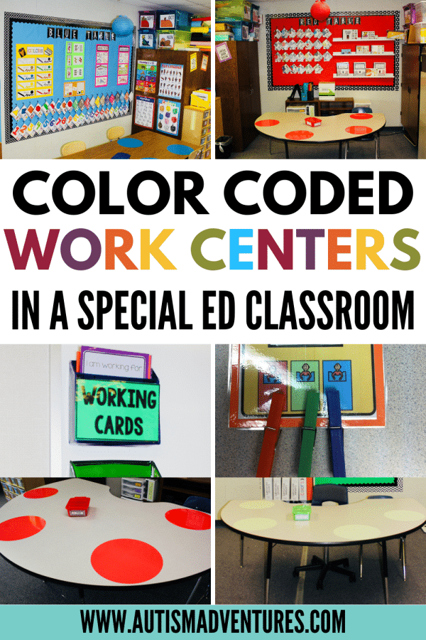 How to Run Work Centers in a Special Education Classroom » Autism ...